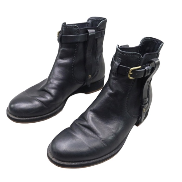 SOLD! ECCO Saunter Mid Cut Leather Chelsea Ankle Boots Sz EU37/US6 - 6.5 - Picture 8 of 16